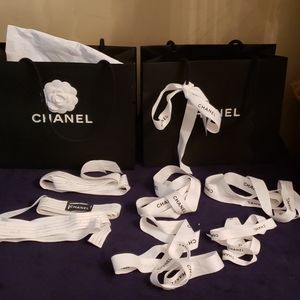 Chanel empty bag &Ribbons